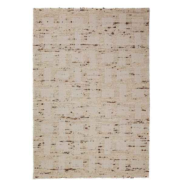 Ručně tkaný koberec s příměsí vlny v přírodní barvě 160x230 cm Rova Blend – Flair Rugs