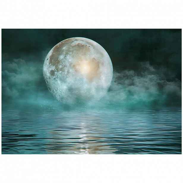 Wallarena FOTOTAPETA Sea Moon Vliesová tapeta Obývací pokoj Ložnice 150x105