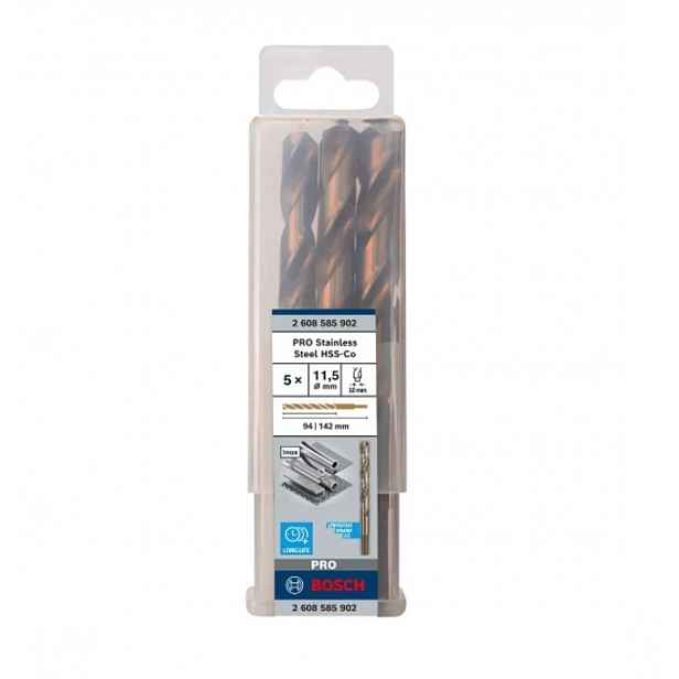 Bosch - Sada vrtáků do kovu, 11,5x142 mm, 5 ks 2608585902