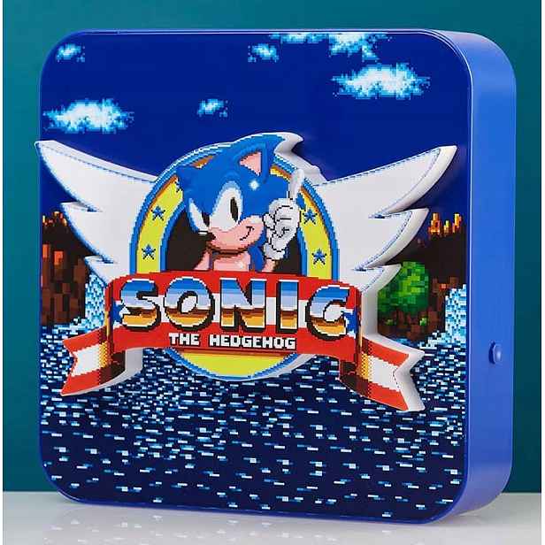 Lampička Sonic 3D 19 cm