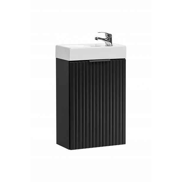 Zestaw meblowy 40cm z umywalką, Adel Black
