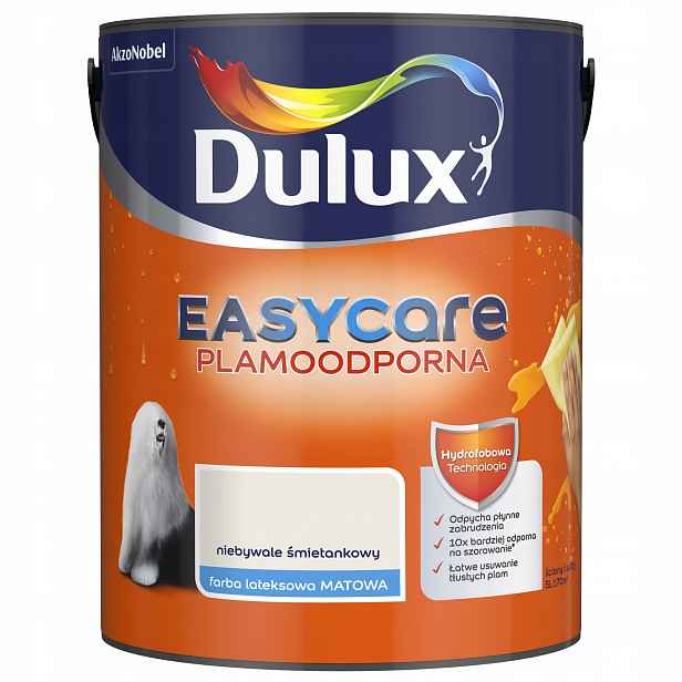 Dulux EasyCare barva Neobvykle Smetanová matná 5L