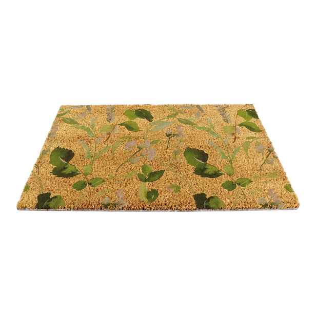 Rohožka z kokosového vlákna 40x60 cm Watercolour Leaves – Artsy Doormats