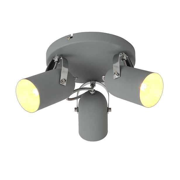 Stropní svítidlo Candellux Gray 98-66503 3xE14 šedá, kovová