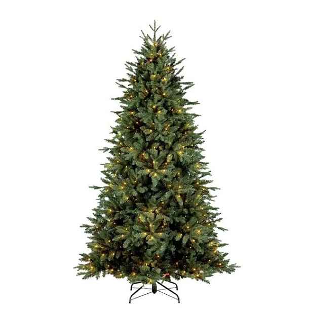 Umělý vánoční stromek s Led diodami, 210cm