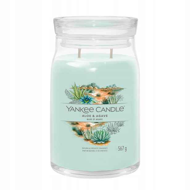 Yankee Candle Vonná svíčka Aloe & Agave 567 g