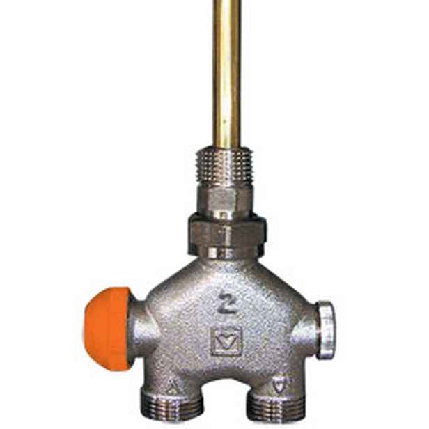 Herz Čtyřcestný Ventil VUA-40 1/2"-3/4" s krytkou Jednoduchý pro žebříky