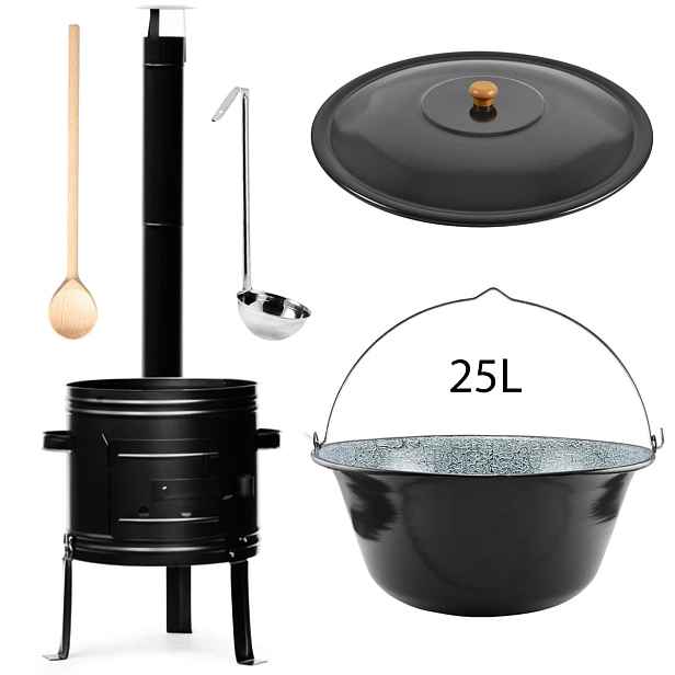 Perfect Home Set-205 Kotlíková souprava 25L, 5ks