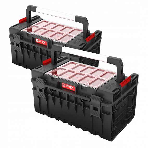 Qbrick System One 350 EXPERT2.0 plastový box na nářadí velký 38 l x2