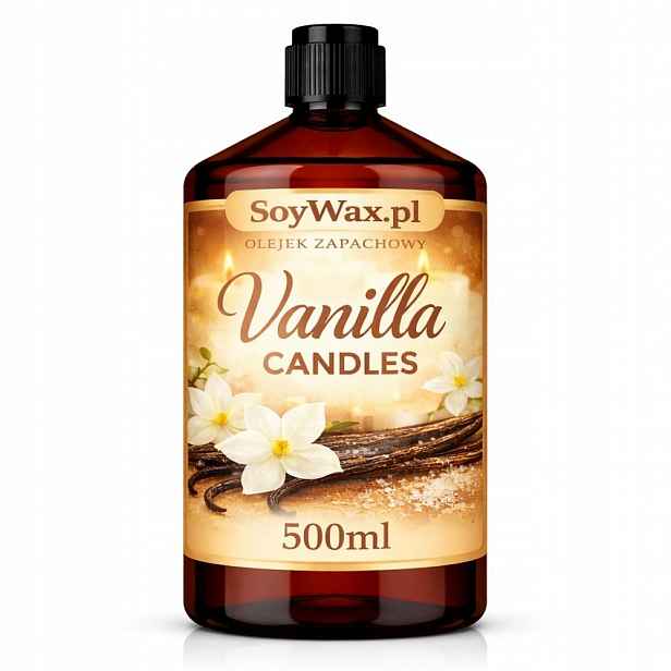 Vonný olej Vanilla Candles 500 ml