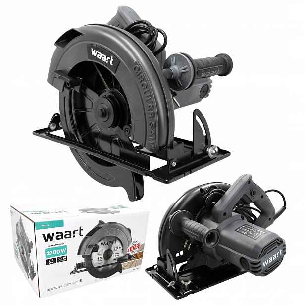 Kotoučová Pila Waart 2200 W 235 mm síťová na dřevo otvor 30 mm