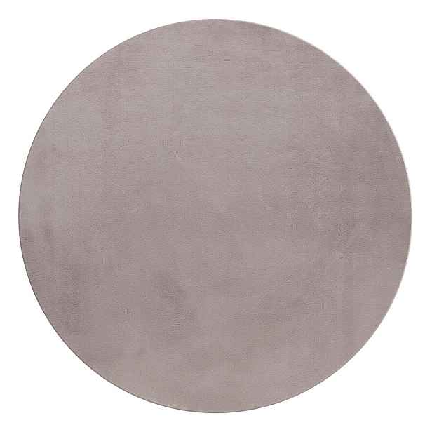 Kusový koberec Pouffy 5100 Beige kruh, 200x200 (průměr) kruh, béžová, obývací pokoj, Ayyildiz