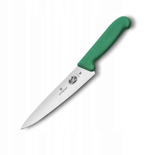 Nůž šéfkuchaře Victorinox Fibrox 15 cm zelený nerezová ocel
