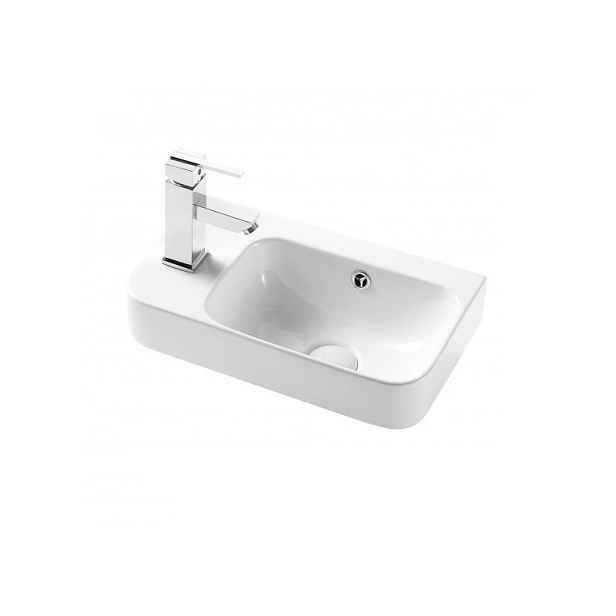 Olsen spa Umývátko PICCOLO GRANDE 45 x 26 x 15;5 cm s baterií vlevo - OLKLT5117L