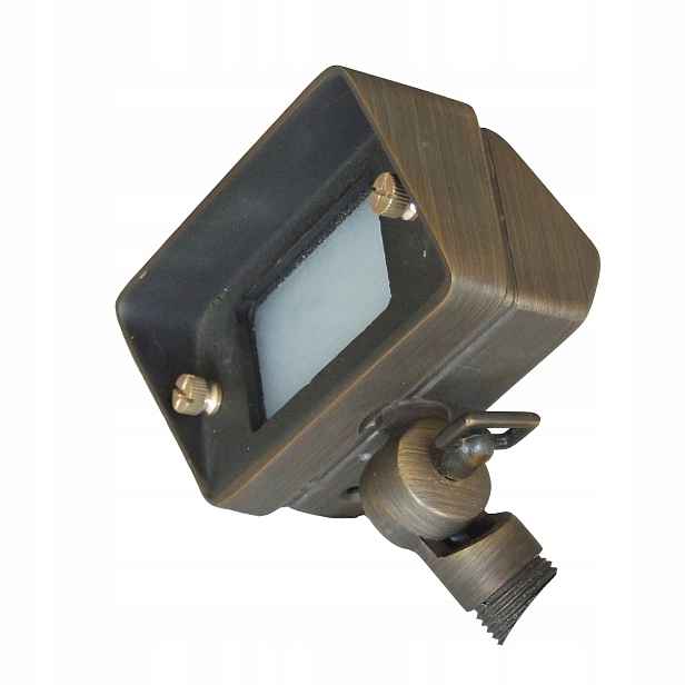 Venkovní nástěnné svítidlo zahradní Led reflektor hnědé IP44 Garden Zone