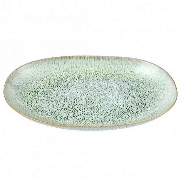 Butlers TAVIRA Servírovací talíř 36 x 22 cm - zelená