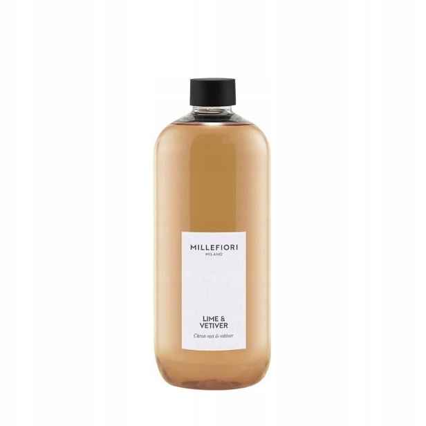 Doplňovač tyčinek 500 ml Lime & Vetiver Millefiori Milano