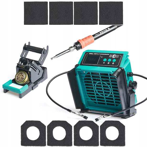 Pájecí Stanice Baňková Páječka, Odsávač Par 110W Yihua 948D Q III