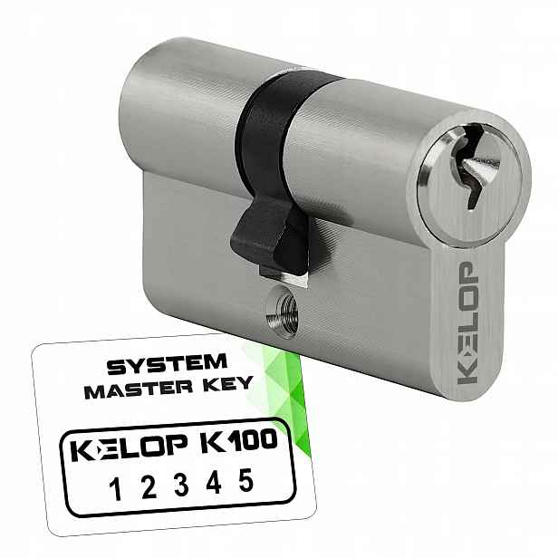 vložka Kelop K100 50/60 nikl systém master key