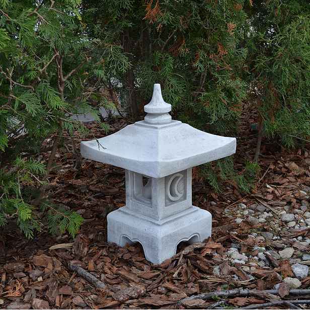 Betonová figurka Pagoda Japonská lucerna Zahradní figurky z betonu