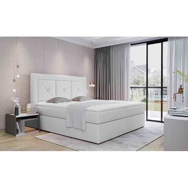Boxspring Idris Rozměr: 160 x 200 cm, látka: Soft 17