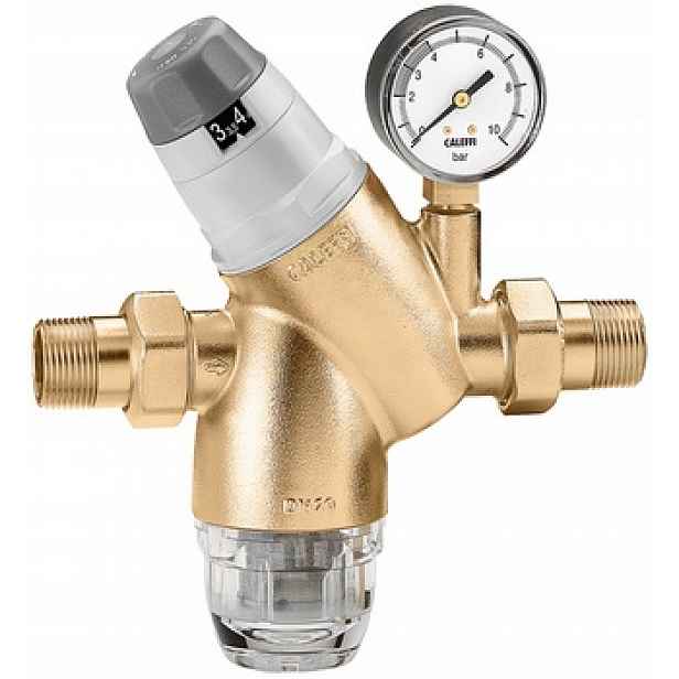 Caleffi Reduktor Tlaku S Vyměnitelnou Náplní S Manometrem 1"