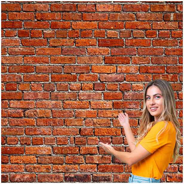 Fototapeta 3D Pozadí Textura Cihlová zeď 588x280 TLA27W