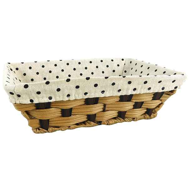 PROHOME - Košík 27x19x8cm puntík