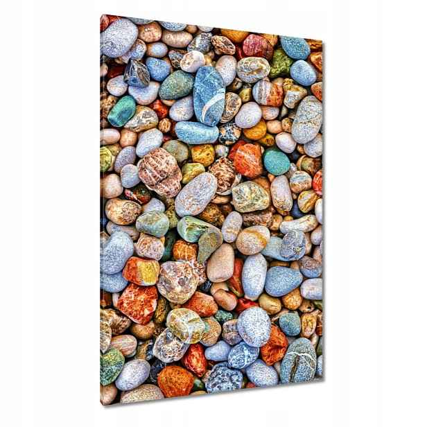 Obrazy 80x120 Barevné kamínky Oblázek