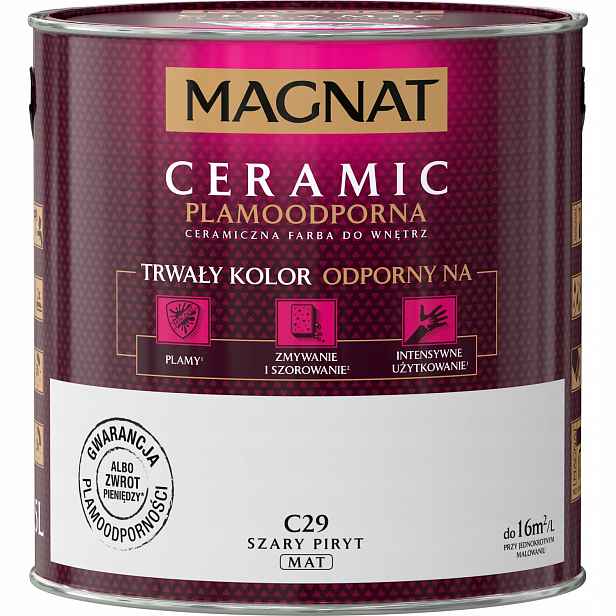 Barva Magnat Ceramic 2,5L C29 Šedý Pyrit