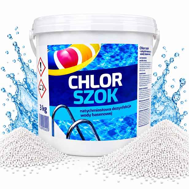 Chlorový Granulát 3KG Do Bazénu Best Way Chlor Šok Rychlé Působení