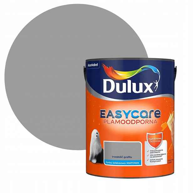 Dulux Easycare Barva Skvrnitá Trvanlivost grafitu 5L