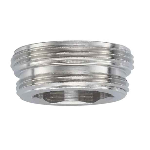 Eco produkty Redukce perlátoru M18x1 / M22x1 oba vnější závity, slitina - chrom