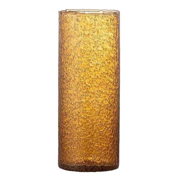 Oranžová váza (výška 32 cm) Zenta – Bloomingville
