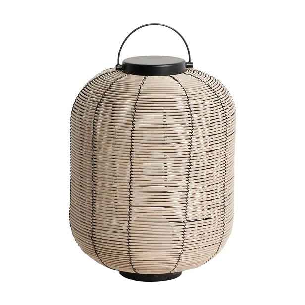 Taupe LED lucerna na USB (výška 36 cm) Saranella – Kave Home