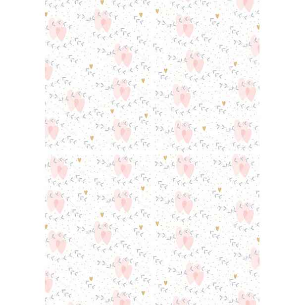 Balicí papír 70x100 cm Artebene Hearts