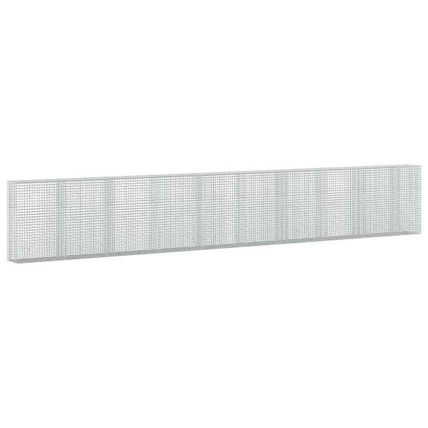 vidaXL Gabion s drátem 3,5 mm a síťkou 5x5 cm 950x50x150 cm