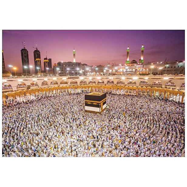 Vliesová fototapeta Kaaba Mekka Islám duchovnost 150x105 lepidlo