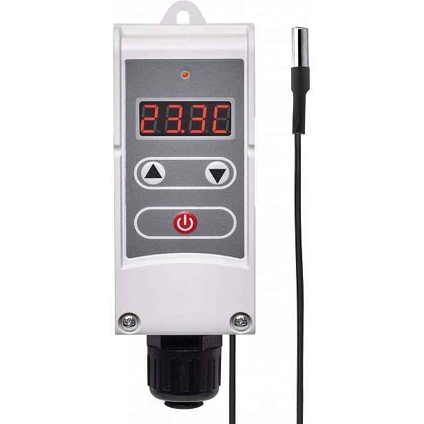 Příložný Termostat Emos P5684 Dálkový Senzor 0,9 M Regulace 5-90°C