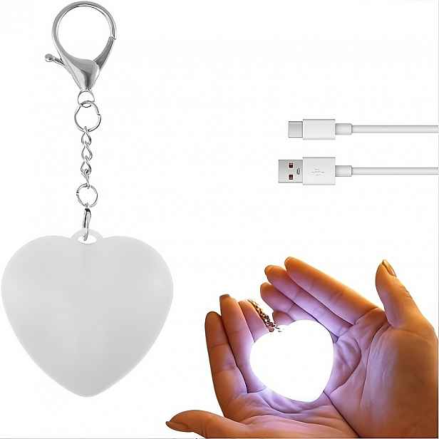 TEMU Světlo do kabelky, LED noční světlo s automatickým senzorem a dotykovým ovládáním, USB dobíjecí, přenosné mini noční světlo pro kabelku, batoh,