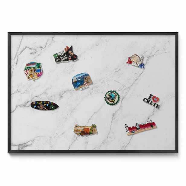 TULUP MAGNETICKÁ TABULE 100x70 cm černý rám – Pravidelný ornamentální vzor