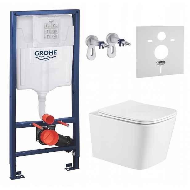 Podomítkový Wc set Stelaz Grohe Wc mísa Tornado Imprese
