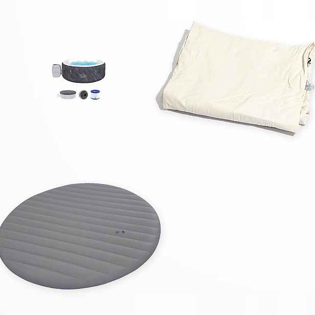 Krycí Plachta nafukovací do lázní Lay-Z-Spa AirJet 180 cm 60175 Boracay Bestway nové