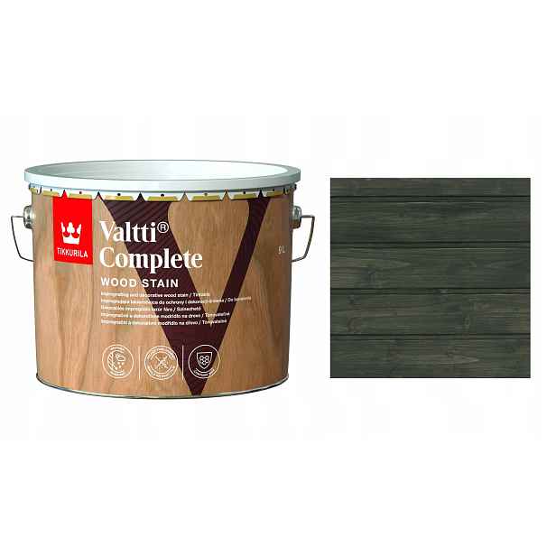 Tikkurila Valtti Complete 9L 241A Dark Woods Rozpouštědlový Lak