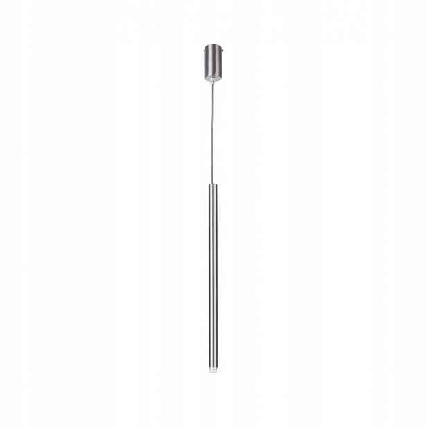 Závěsná stropní lampa Stropní Svítidlo Sopel Stříbrná 90 cm Nastavitelná Sigma Lighting