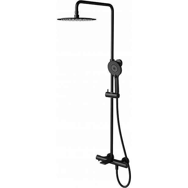 Sprchový Sloup Termostat Cersanit Virgo Set černý S951-863