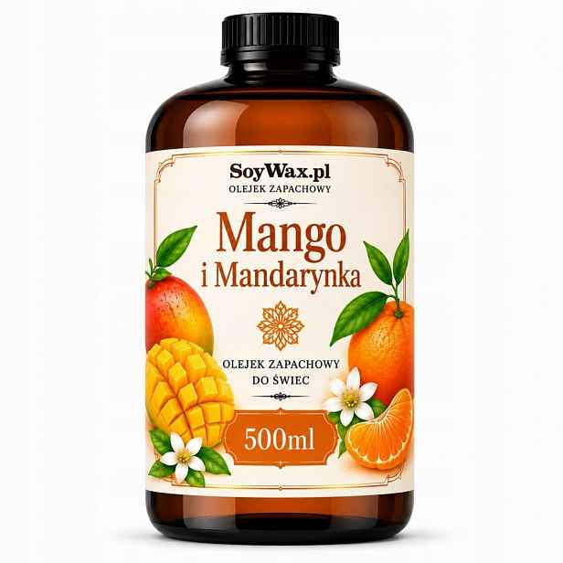 Vonný olej do svíček a difuzérů Mango a Mandarinka 500 ml