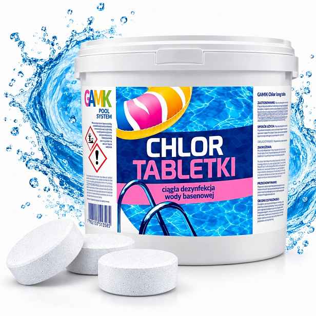 Avenli Chlorové Tablety 200 G 3 Kg Do Bazénu Dlouhodobá Dezinfekce Vody