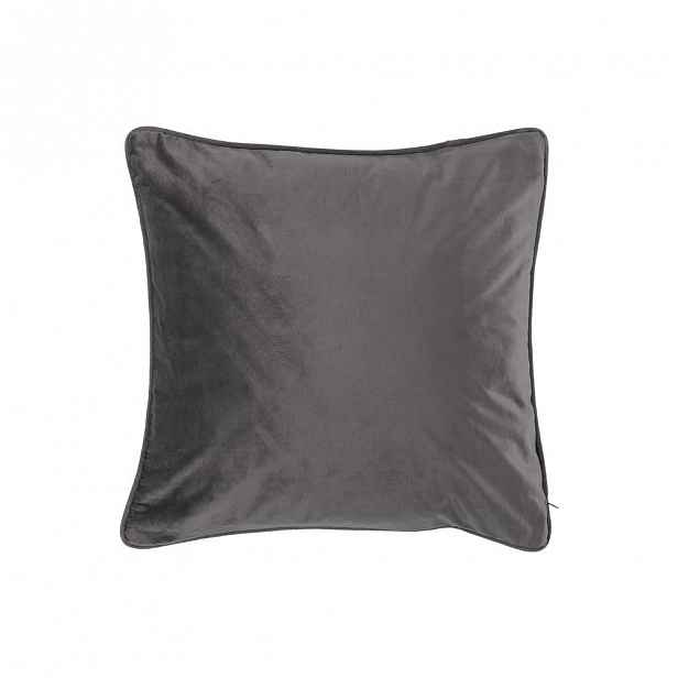 Tmavě šedý polštář Tiseco Home Studio Simple, 60 x 60 cm