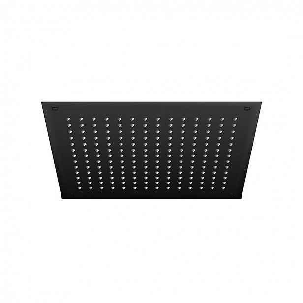Steinberg 390 - Hlavová sprcha, 55x55 cm, matná černá 390 6512 S